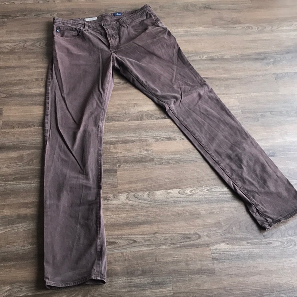 AG Adriano Goldschmied Graduate Brown 34x36